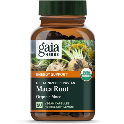 Maca Root (Organic) 500mg Capsules 60 capsules