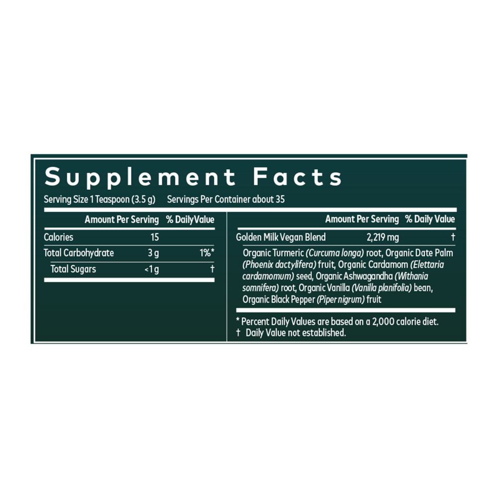 Product image for Golden Milk.