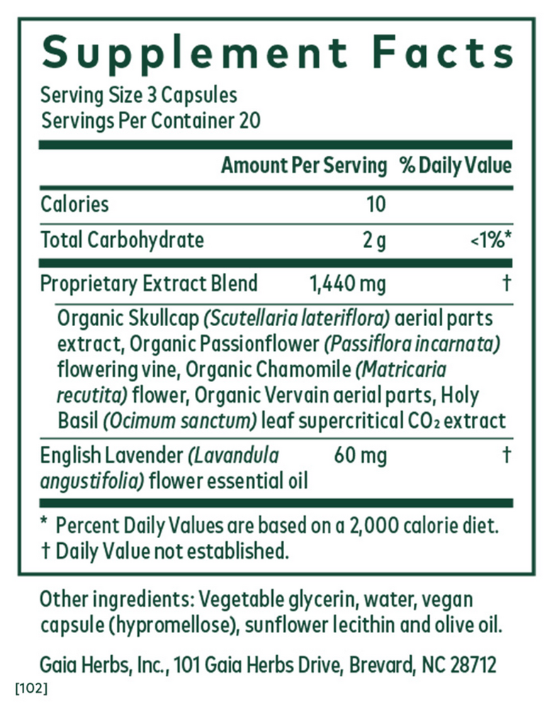 Product image for Calm Restore Liquid Phyto-Caps.