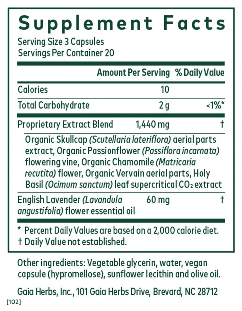 Product image for Calm Restore Liquid Phyto-Caps.