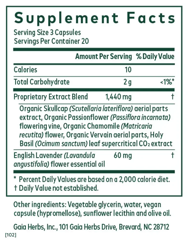 Product image for Calm Restore Liquid Phyto-Caps.