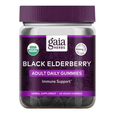 Black Elderberry Adult Daily Gummies 40 Gummies