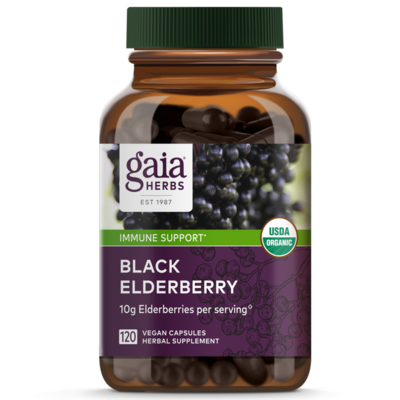 Black Elderberry Capsules 120 capsules