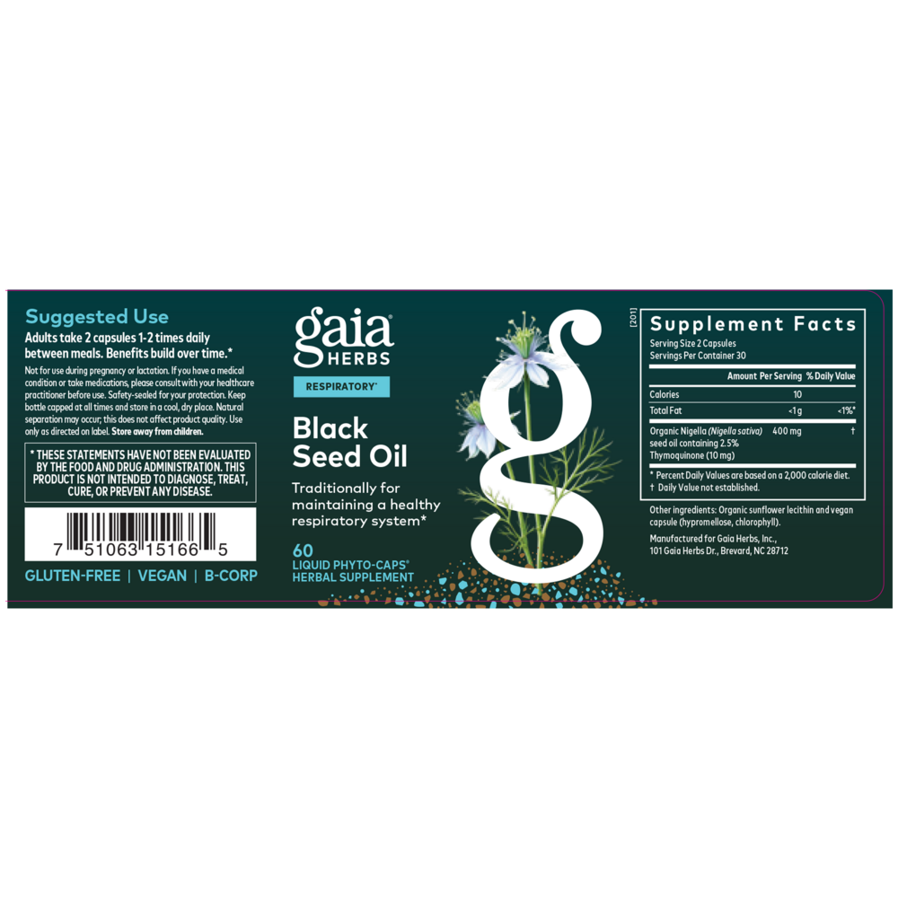 Product image for Black Seed Oil.