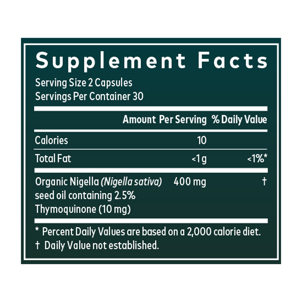 Product image for Black Seed Oil.