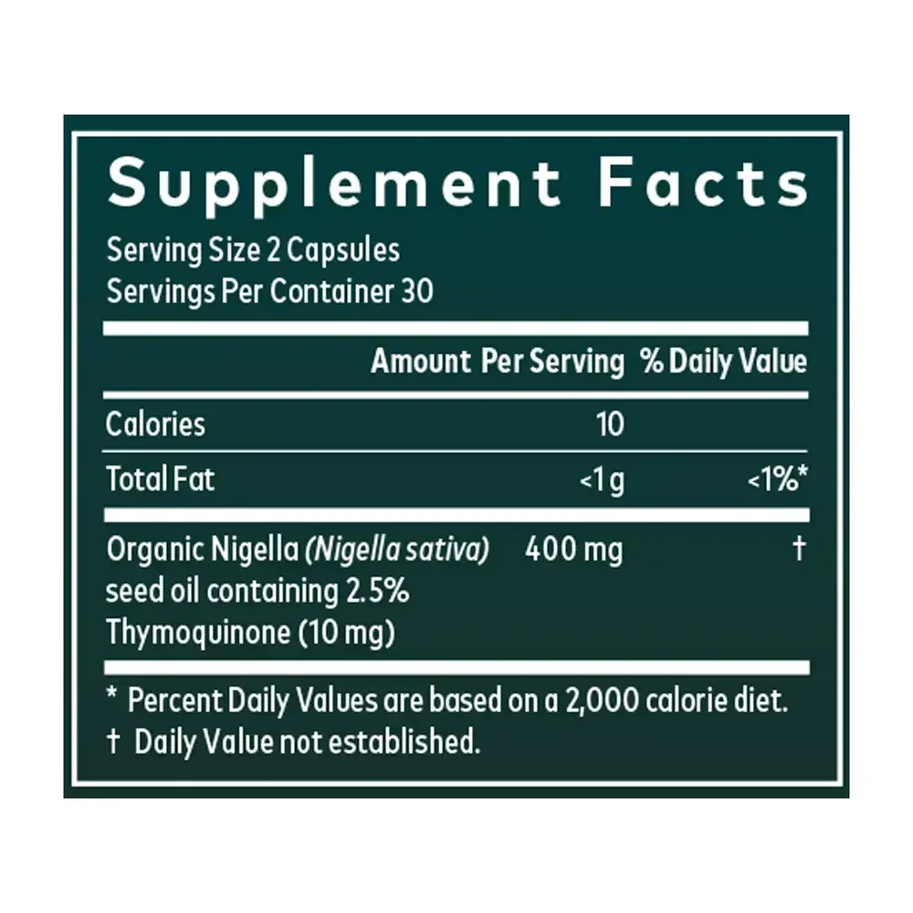 Product image for Black Seed Oil.