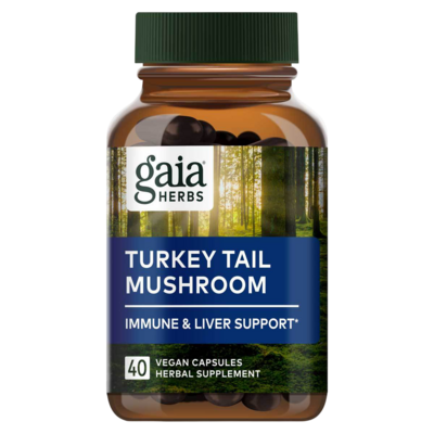 Turkey Tail Mushroom Capsules 40 capsules