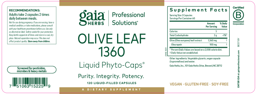 Product image for Olive Leaf 1360.