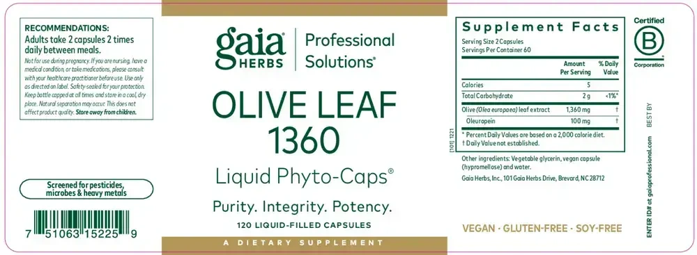 Product image for Olive Leaf 1360.