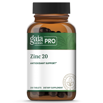 Zinc 20 250 tablets