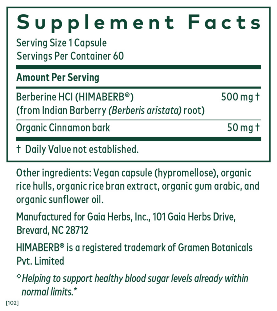 Product image for Berberine Metabolic.