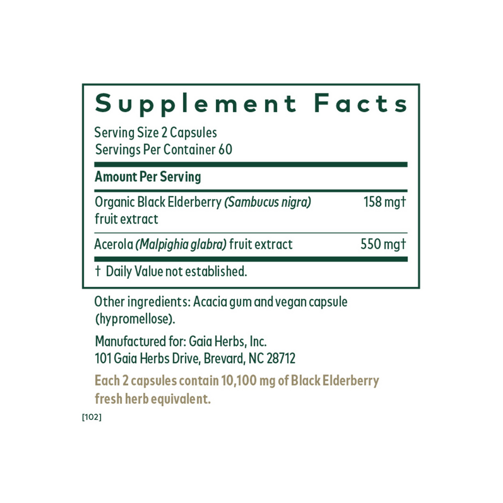 Product image for Black Elderberry PRO.