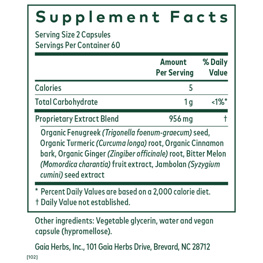 Product image for Glycemic Formula.