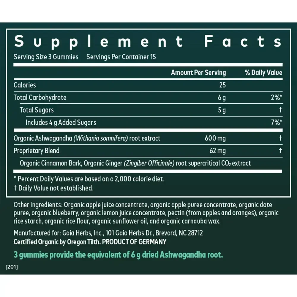 Product image for Ashwagandha Gummies.