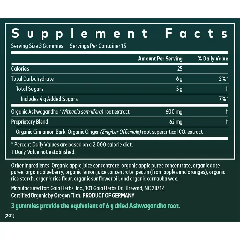 Product image for Ashwagandha Gummies.