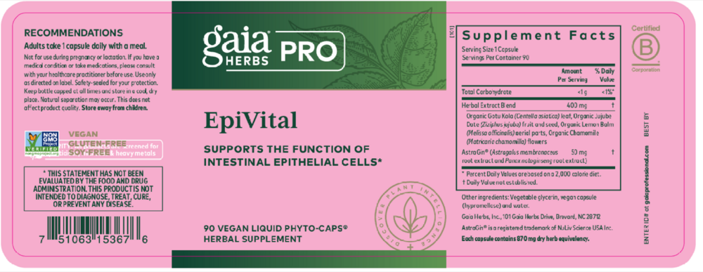 Product image for EpiVital.