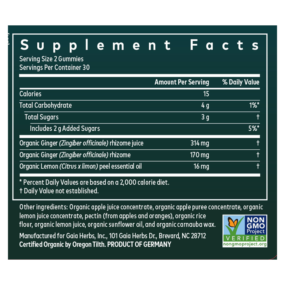 Product image for Nausea Gummies (COG).