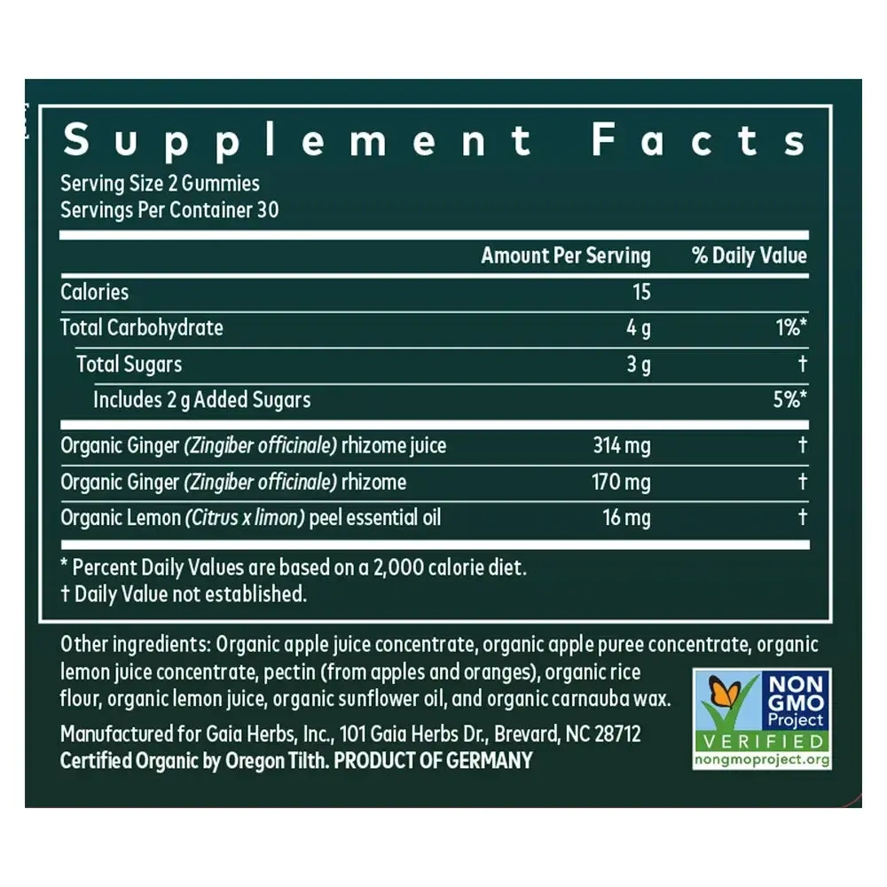 Product image for Nausea Gummies (COG).