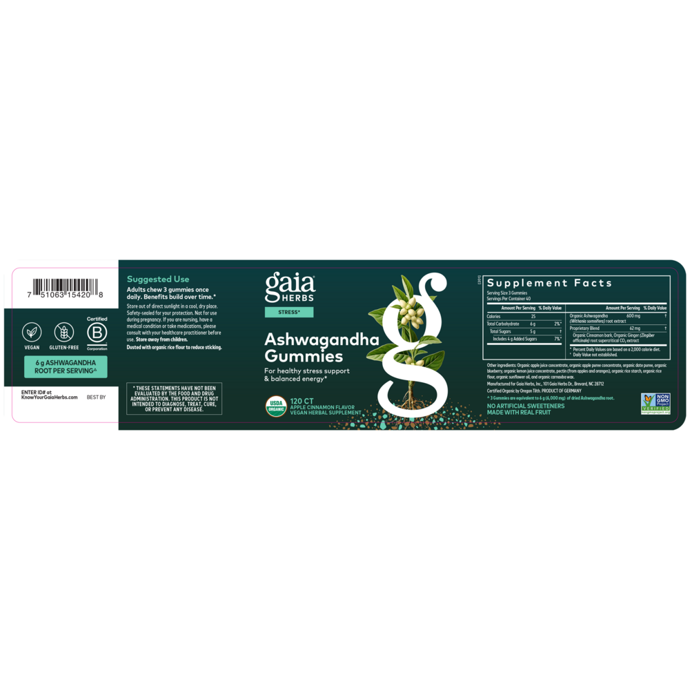 Product image for Ashwagandha Gummies.