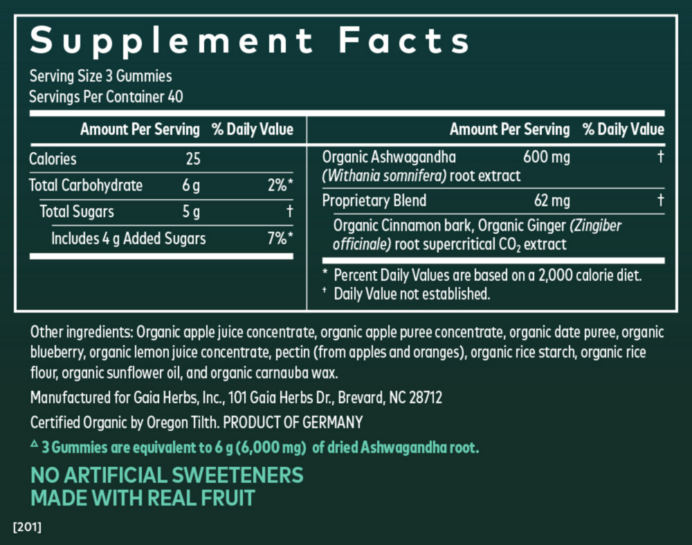 Product image for Ashwagandha Gummies.