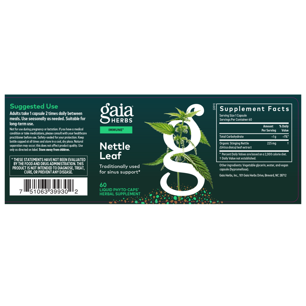 Product image for Nettle Leaf.