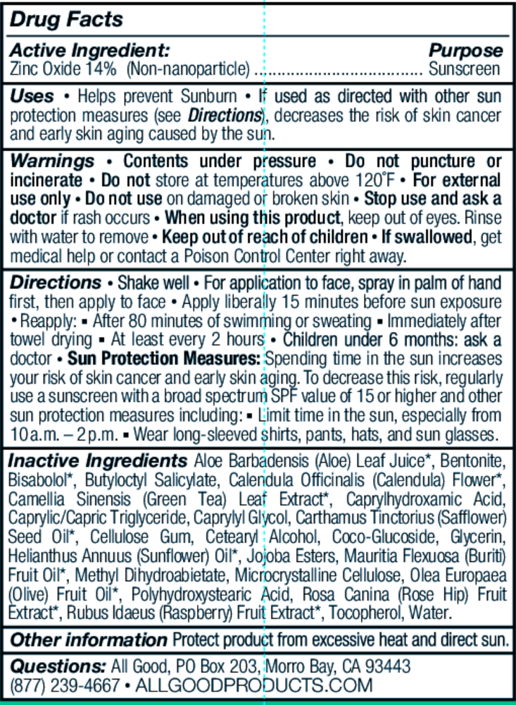 Product image for SPF30 Sport Sunscreen Spray.