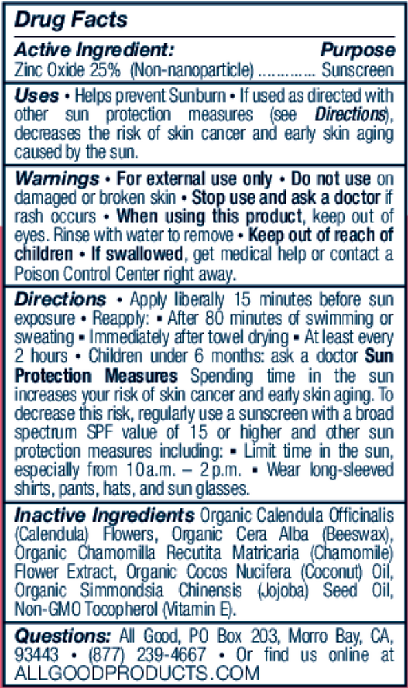 Product image for SPF50+ Kid's Sunscreen Butter Stick.