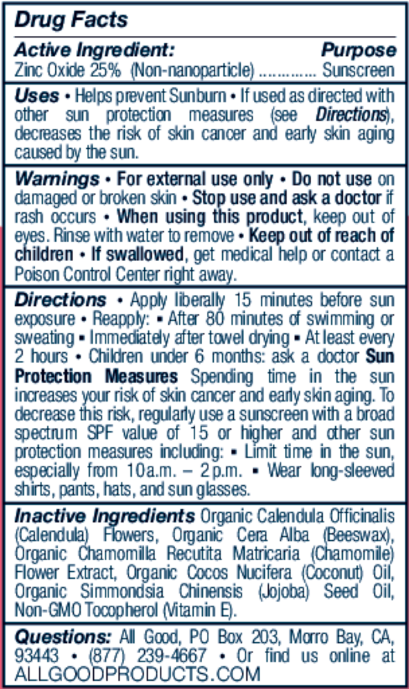 Product image for SPF50+ Kid's Sunscreen Butter Stick.