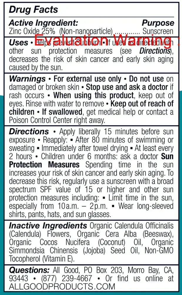 Product image for SPF50+ Sport Sunscreen Butter Stick.