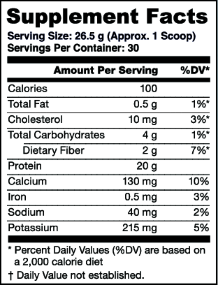 Product image for Dream Protein Chocolate 720g.