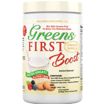 Greens First Boost French Vanilla 342 Grams