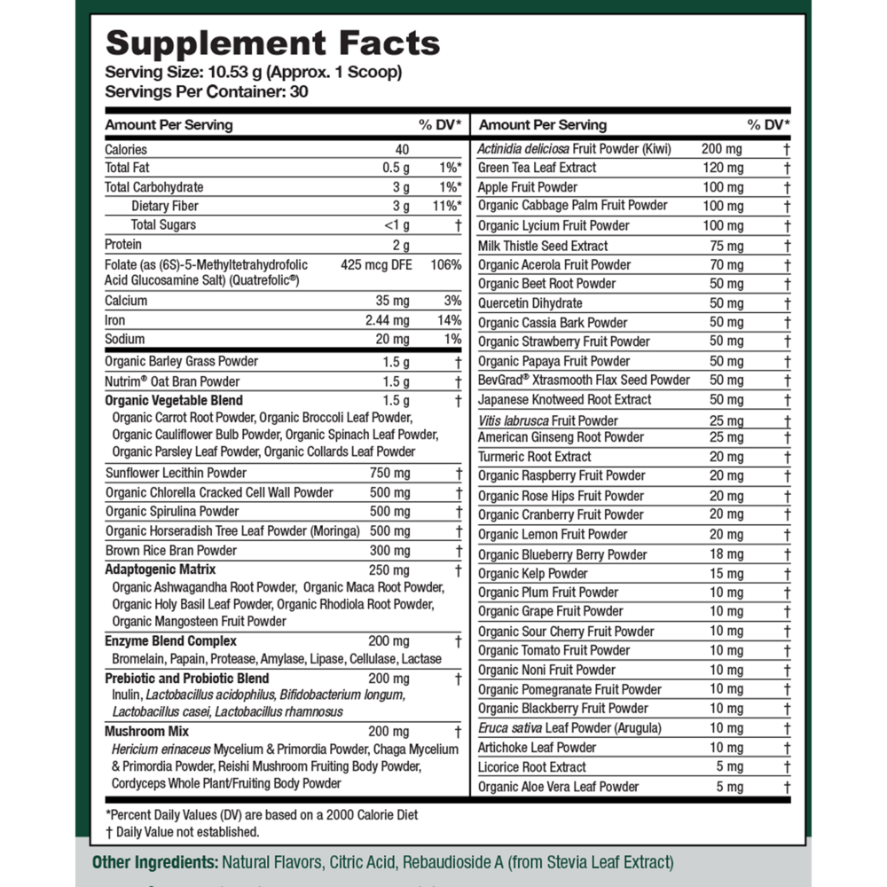 Product image for Greens First PRO Berry 10.1oz.