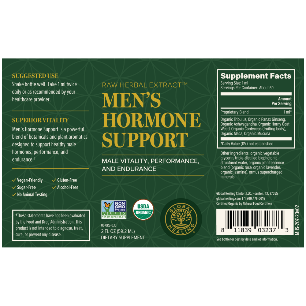 Product image for Men's Hormone Support.