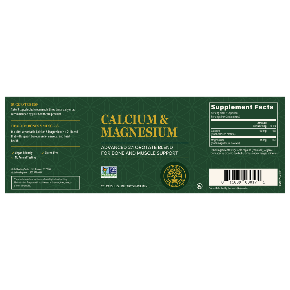 Product image for Calcium &amp; Magnesium.