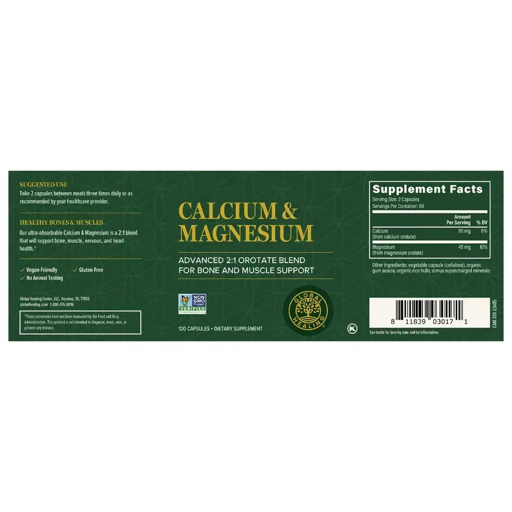 Product image for Calcium &amp; Magnesium.