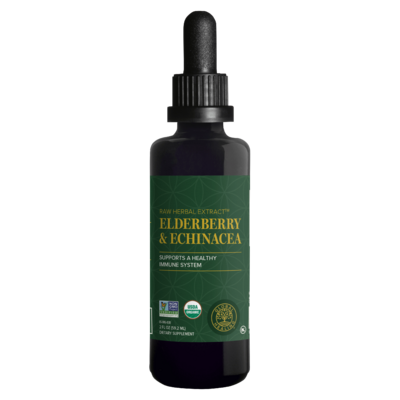 Organic Elderberry & Echinacea 59.2 Milliliters