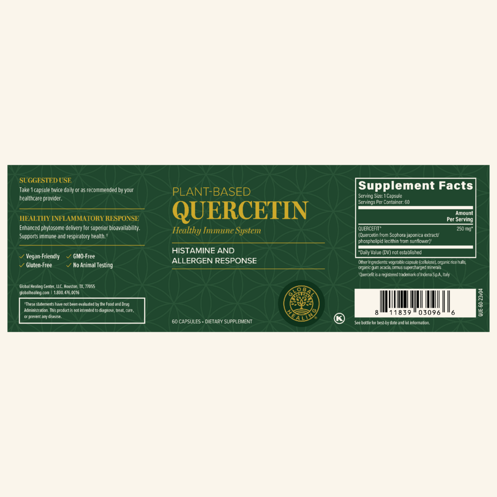 Product image for Plant-Based Quercetin.