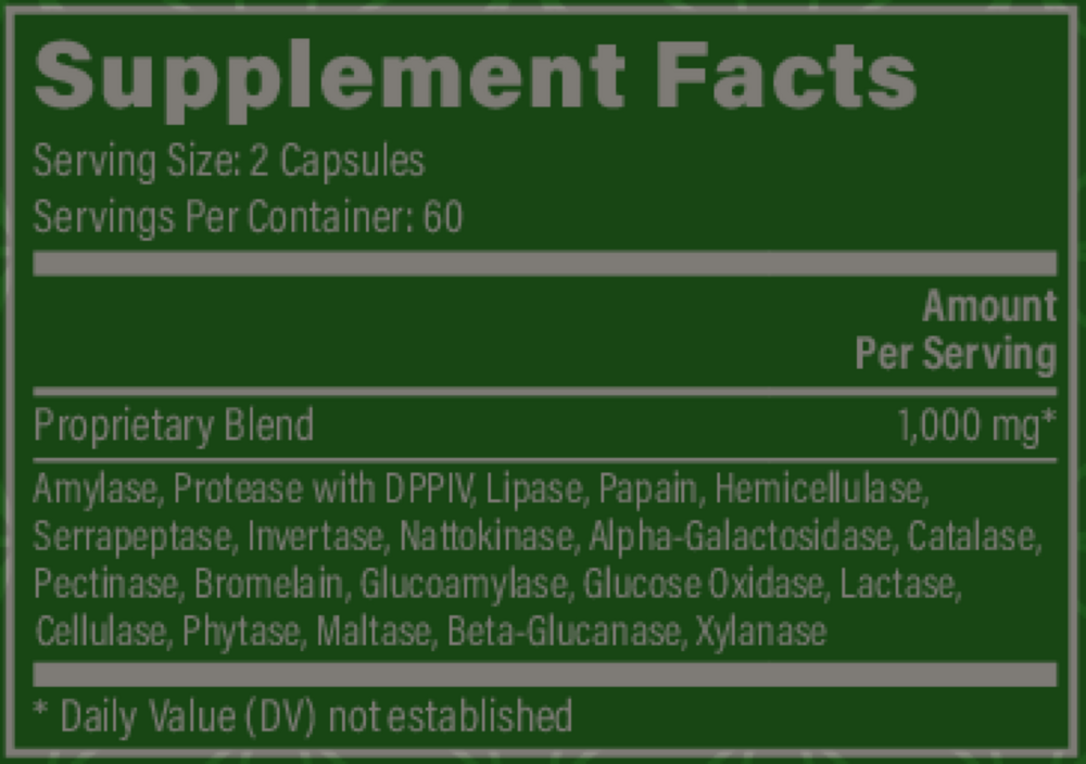 Product image for Ultimate Enzymes (formerly Veganzyme).