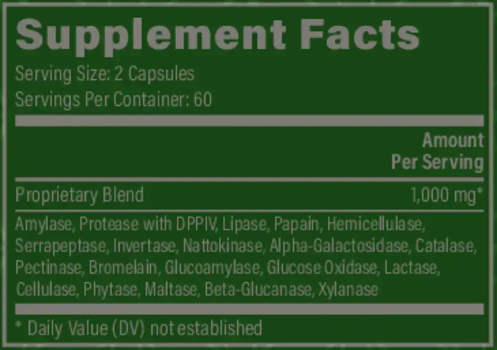 Product image for Ultimate Enzymes (formerly Veganzyme).