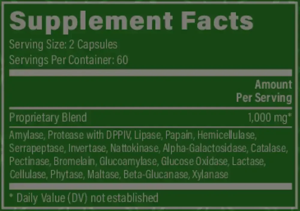 Product image for Ultimate Enzymes (formerly Veganzyme).