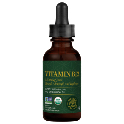 Vitamin B12 5000 mcg 29.6 Milliliters