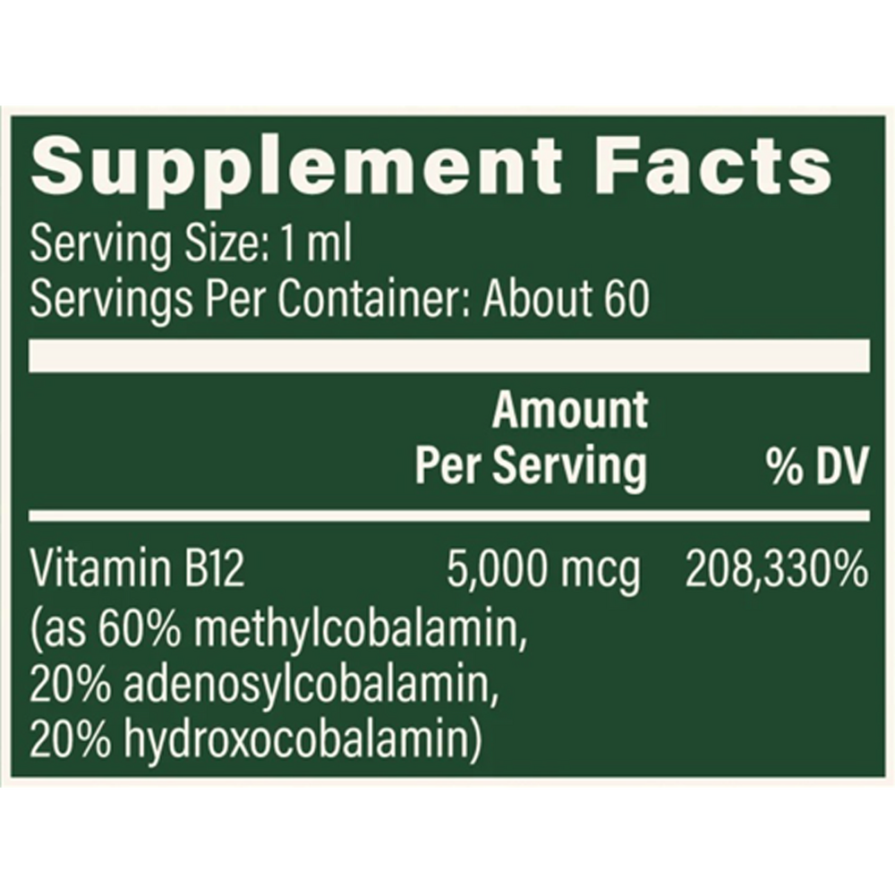 Product image for Vitamin B12 5000 mcg.