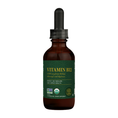 Vitamin B12 5000 mcg 59.2 Milliliters
