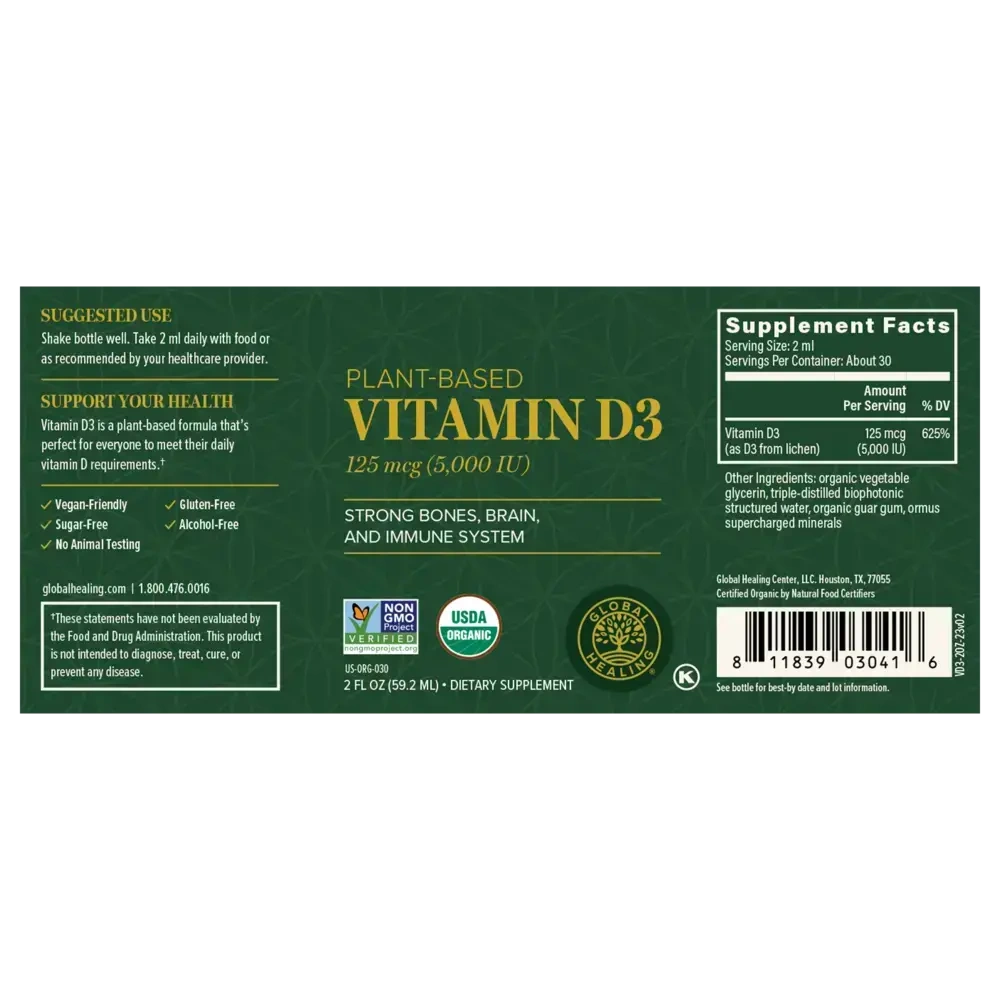 Product image for Vitamin D3, 5,000 IU.