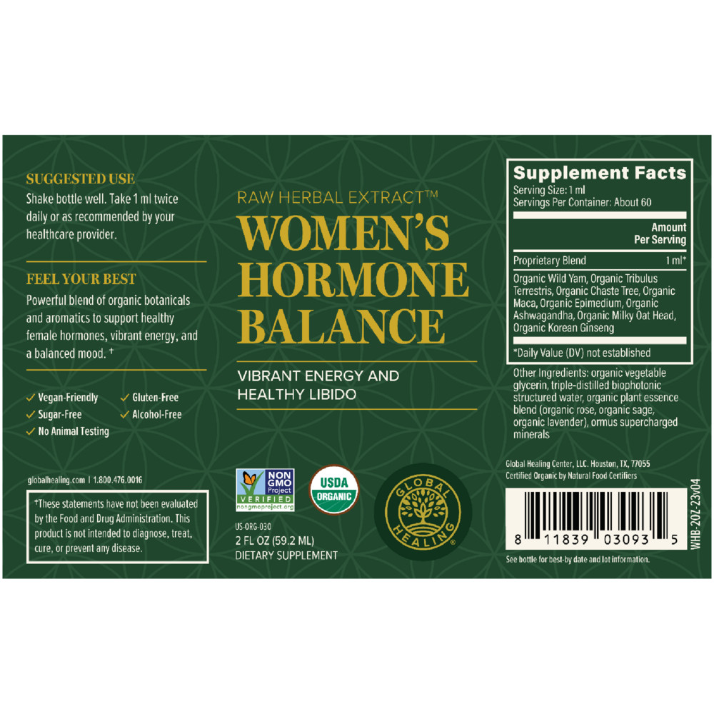 Product image for Women's Hormone Balance.