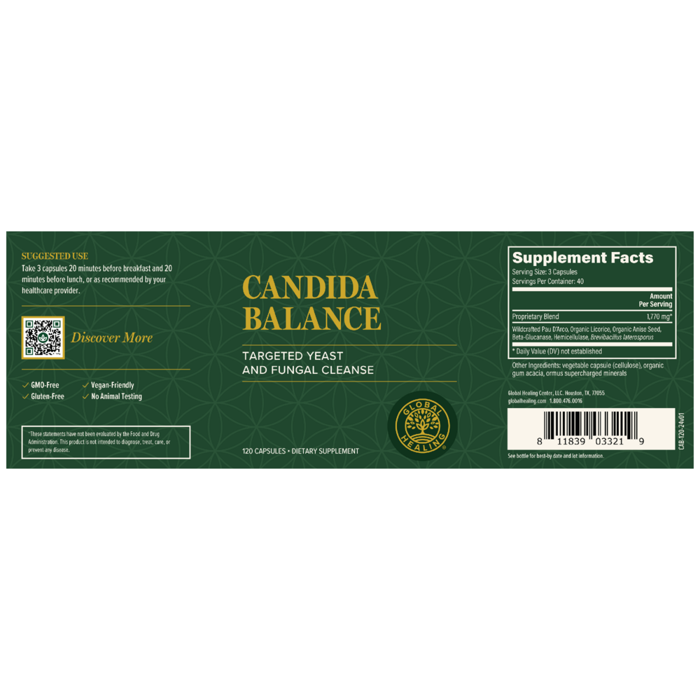 Product image for Candida Balance (California Only) (formerly Mycozil®).