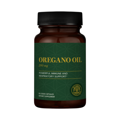 Oregano Oil 200 mg, Liquid Capsules 60 capsules