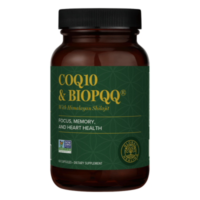 CoQ10 & BioPQQ with Himalayan Shilajit 60 capsules