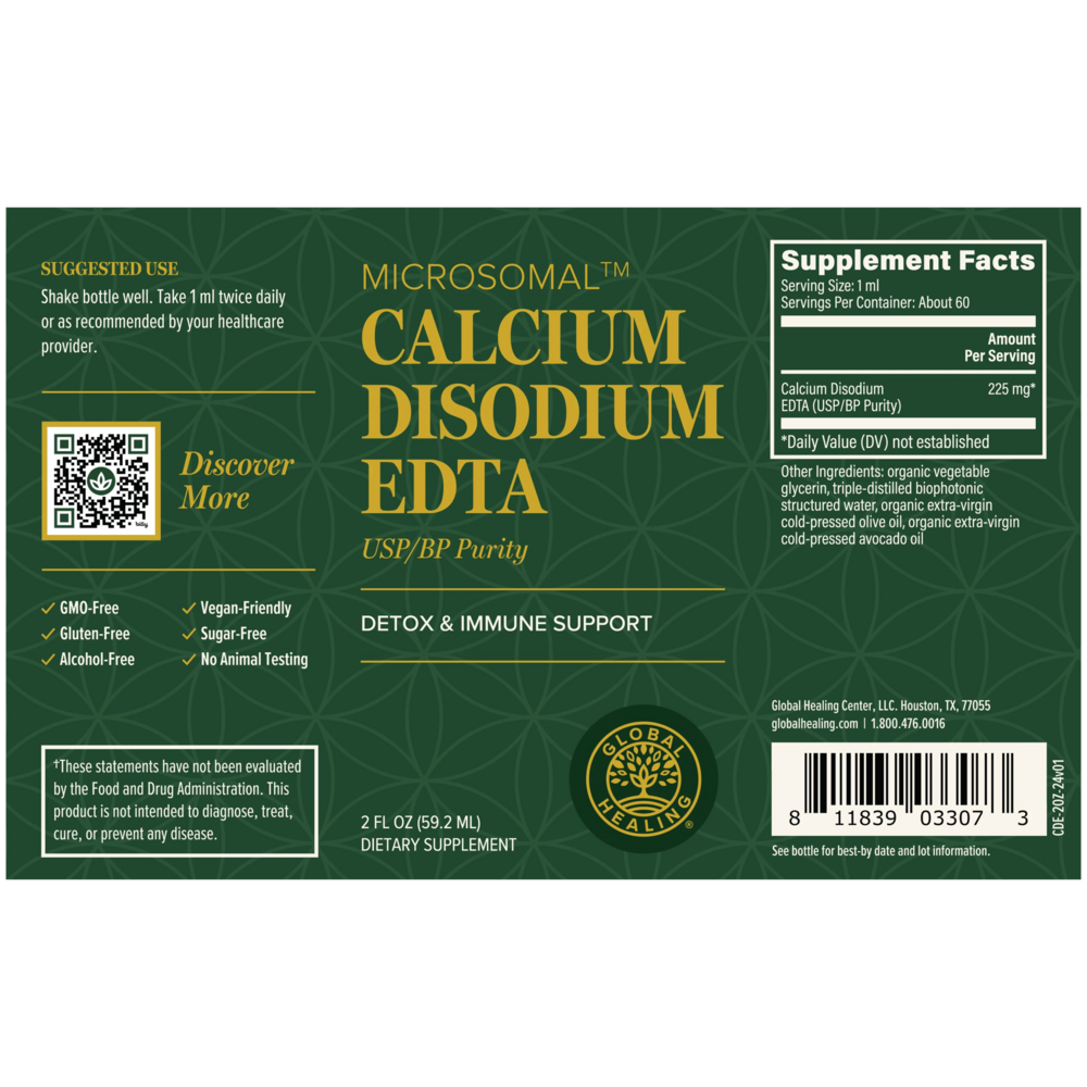 Product image for Calcium Disodium EDTA.