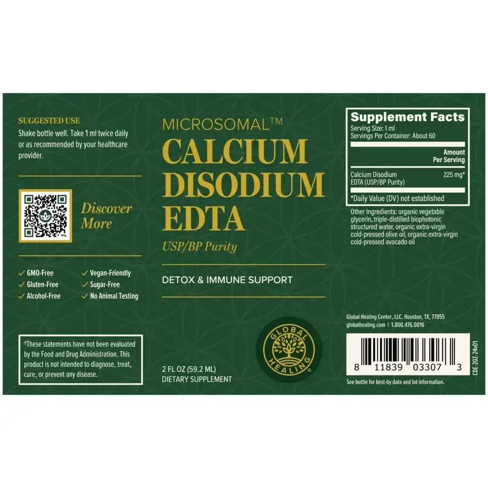 Product image for Calcium Disodium EDTA.